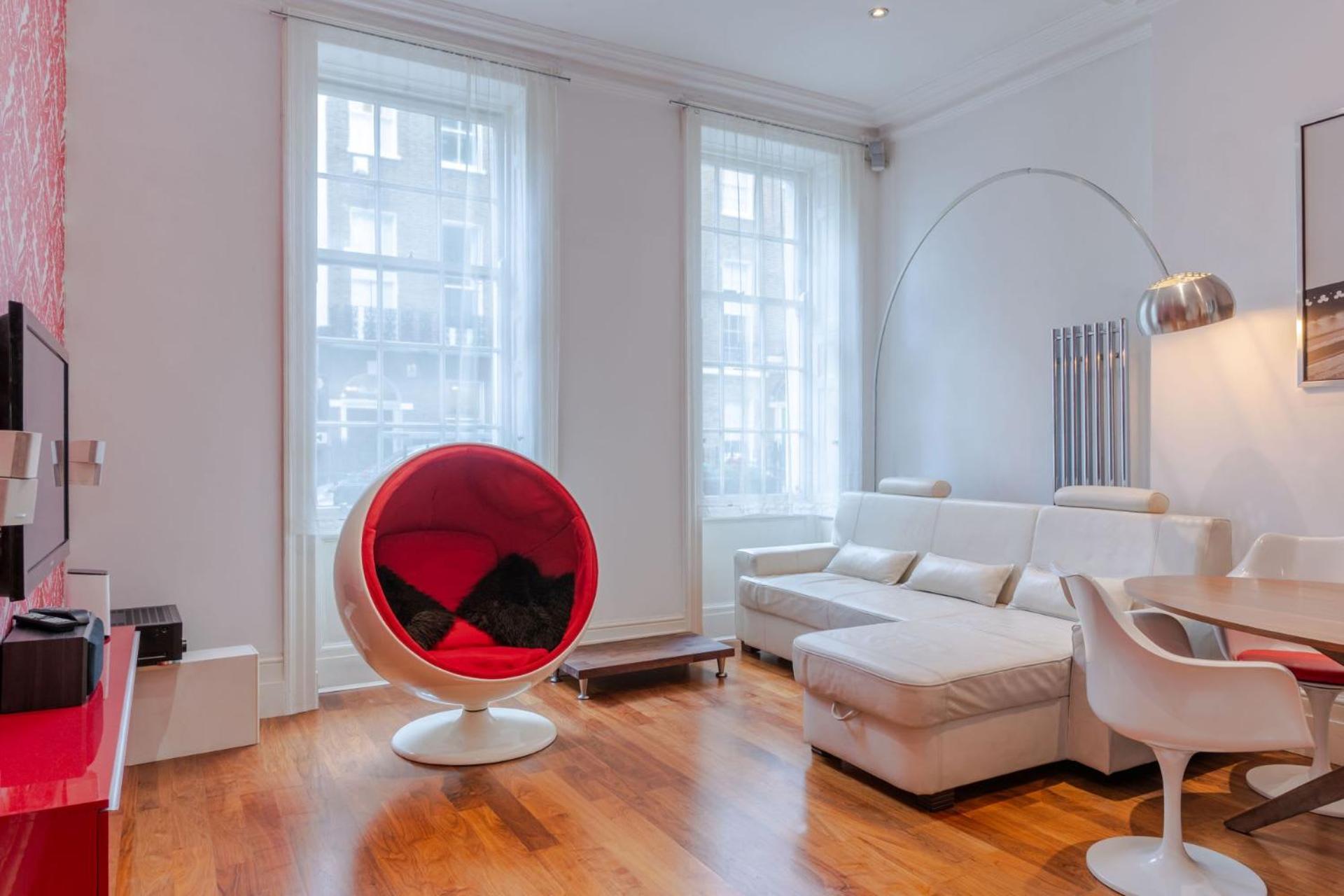 The "Red Room Apartment" - Fitzrovia - By Frankie Says London Exteriör bild